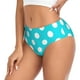 thumbnail image 2 of Balery Aqua And White Polka Dot Ropa Interior de Algodón para Mujer con Dibujo – Braguitas Cómodas y Elásticas, Estilo Clásico-Large, 2 of 6