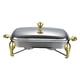 thumbnail image 3 of Plato para frotar BLESIY juego de Buffet calentador de comida de Acero inoxidable, 3 of 8