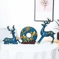 thumbnail image 3 of 3 Estatuas De Ciervos, Estatuilla De Resina, Escultura De Animales Para Adorno De Escritorio, 3 of 5