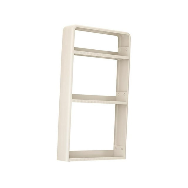 Estante organizador de baño, estante de almacenamiento, accesorio de pared, 2 niveles, multiusos B