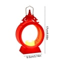 thumbnail image 6 of Vintage Clock-Style LED Lantern, Battery Operated Flameless Candle Light with Handle for Tabletop, Patio & Wedding Decor, 6 of 6