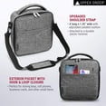 thumbnail image 5 of Upper Order Durable Insulated Lunch Box Tote Reusable Cooler Bag 25% Larger Greater Storage, 5 of 6