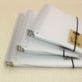 thumbnail image 5 of Hot Sell!Study Supplies,Notepad,2pcs A5 Translucent Plastic 6 Rings Protector Cover for DIY Scrapbook Product Name,Subject Notebooks,Sketchbook, 5 of 9