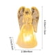 thumbnail image 3 of LED Light Emitting Cherubs Acrylic Imitation Crystal Angelic Ornament Christmas Decoration Angelic Night Light, 3 of 6