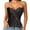 Black, variant on JASGOOD Corset Top for Women Textured Sheer Floral Lace Bustiers Cincher Lace-up Corset Overbust Top