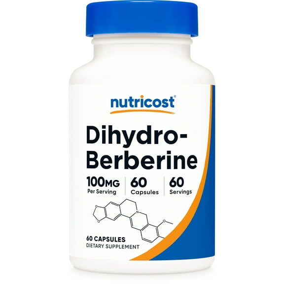 Nutricost Dihydroberberine Capsules (100mg, 60 Capsules)