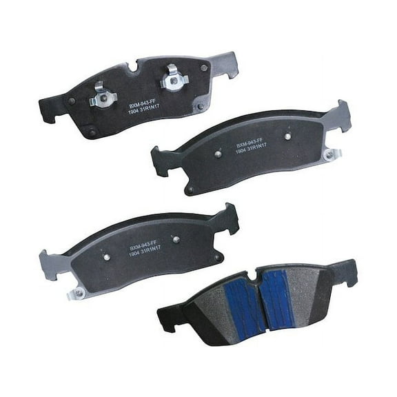 Front Brake Pad Set - Compatible with 2016 - 2019, 2022 - 2023 Dodge Durango 2017 2018