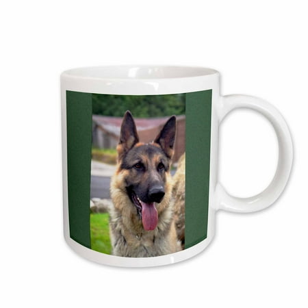 

3dRose German Shepherd Portrait Ceramic Mug 15-ounce