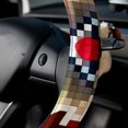 thumbnail image 5 of Pixel Dog 14.5 Inch Printing PVC Leather Auto Accessories Car Wheel Cover Steering Wheel Covers Car Wheel Covers, 5 of 6