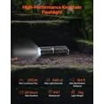 thumbnail image 5 of 200 Lumen Mini Flashlight Keychain, USB Rechargeable, IPX7 Waterproof, Compact & Bright, 5 of 11