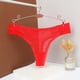 thumbnail image 3 of Gibobby Ropa interior hipster para mujer Mujeres sexy encaje transpirable hueco tanga cintura niñas bragas （Rojo， L), 3 of 5