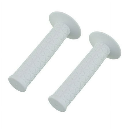 Triangle Bike Grips White