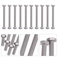 thumbnail image 1 of unbranded 10Jgo Tornillos Hexagonales De Acero Inoxidable Con Alta Resistencia Y Anticorrosión, 1 of 8