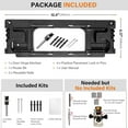 thumbnail image 2 of Cabinet Door Hinge Jig, Metal Adjustable Hinge Jig for Drilling, Accurate Locking Cabinet Hinge Jig, Door Hinge Tool, Quick Punch Cabinet Hardware Jig, 2 of 9