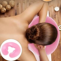 Spa -Shaped Silicone Face Down Pillow Washable Reusable Beauty Cushion for Relaxation Comfort Massage Treatments