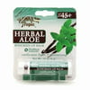Hawaiian Tropic Herbal Aloe Sunscreen Lip Balm, SPF 45 0.14 Ounces (Pack of 3)
