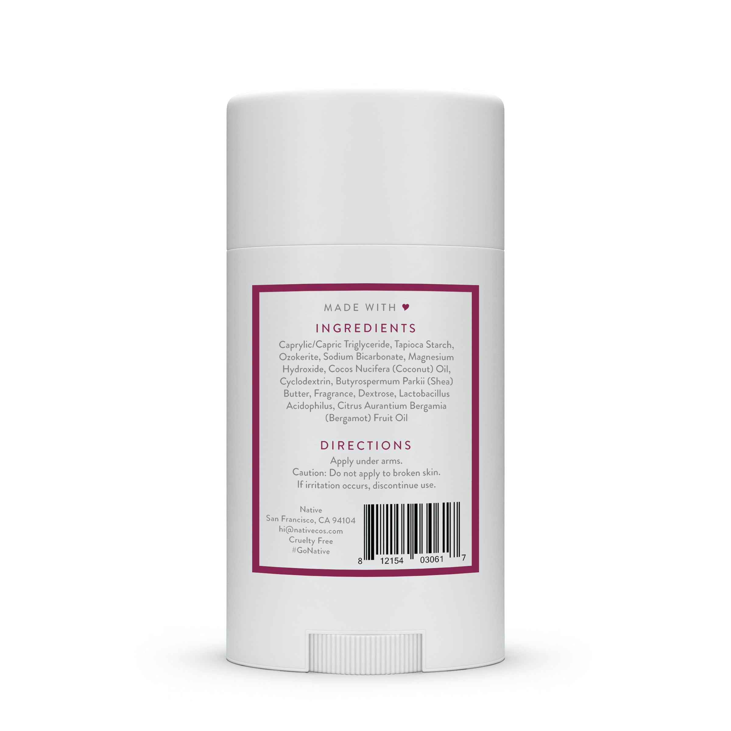 Native Blackberry & Green Tea デオドラント×2個 Native Deodorant, Blackberry & Green Tea, Aluminum Free, for