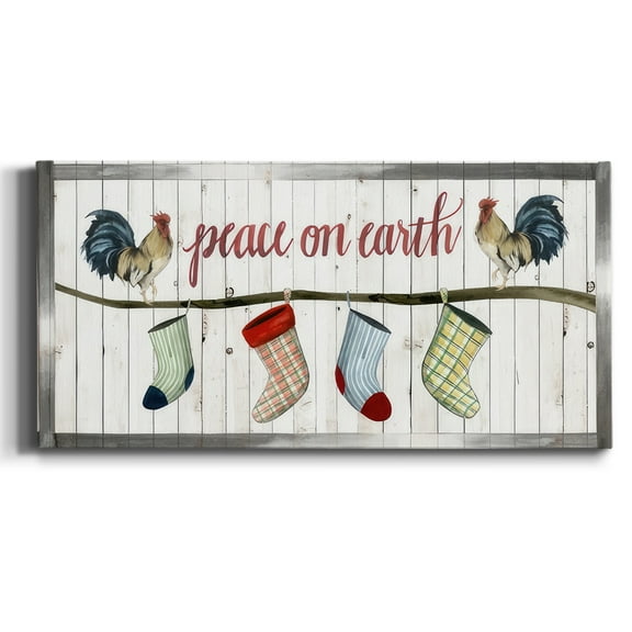Festive Farm Collection C- Gallery Wrapped Canvas
