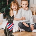 thumbnail image 5 of 250 Anniversary 4Th Of July Independence Day Decorations Red, White Blue Independence Day Dog Bandana Adjustable Holiday Party Birthday Pet Independence Day Bandana Scarf, 5 of 5