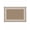 White Brown, variant on Turquoise Sun Shade Sail 8'x10' Rectangle Outdoor Shade Canopy, Geometric Boho Ethnic Tile Chic Monochrome Porch Shades Outdoor Sun Blocking Screen, Sunshade Cloth Covers for Patio/Deck/Garden