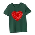 thumbnail image 4 of Camiseta para mujer con cuello redondo, camiseta básica para desplazamientos, trabajo, uso diario, vacaciones S, 4 of 8