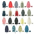 thumbnail image 6 of BrowQuartz Women Men Rain Coat Adults Breathable Waterproof Rainwear Camping Hiking Portable Foldable Raincoat Cloak Jacket Blue Yellow Dot, 6 of 6