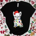 thumbnail image 2 of Camisetas divertidas de Bulldog Francés con diseño de árbol de perro, ropa femenina con gráfico de amante de los perros Y2k, ropa informal estilo Hip Hop, camisetas de manga corta, 2 of 5