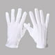 thumbnail image 3 of Guantes blancos de desfile de banda de música, guantes de algodón para hombres, guantes de Papá Noel para cosplay, guantes de vestir formales, guantes de inspección de servicio, 3 of 5