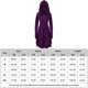 thumbnail image 2 of Vestido Vestido de fiesta con botones para mujer, vestido gótico Retro ajustado, ropa de Cosplay para fiesta de adultos Kuymtek Púrpura T XL para Mujer, 2 of 7