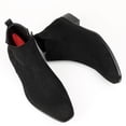 thumbnail image 5 of Men's Suede Leather Chelsea Ankle Boots, 5 of 13