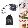 thumbnail image 4 of Colorful Camping Tent Rope Lanyard Clothesline Hanging Gear and accessories camp Strap Lamp Grey, 4 of 9