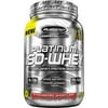 MuscleTech Essential Series Platinum 100% Iso-Whey Strawberry Shortcake Dietary Supplement Powder 1.75 pounds