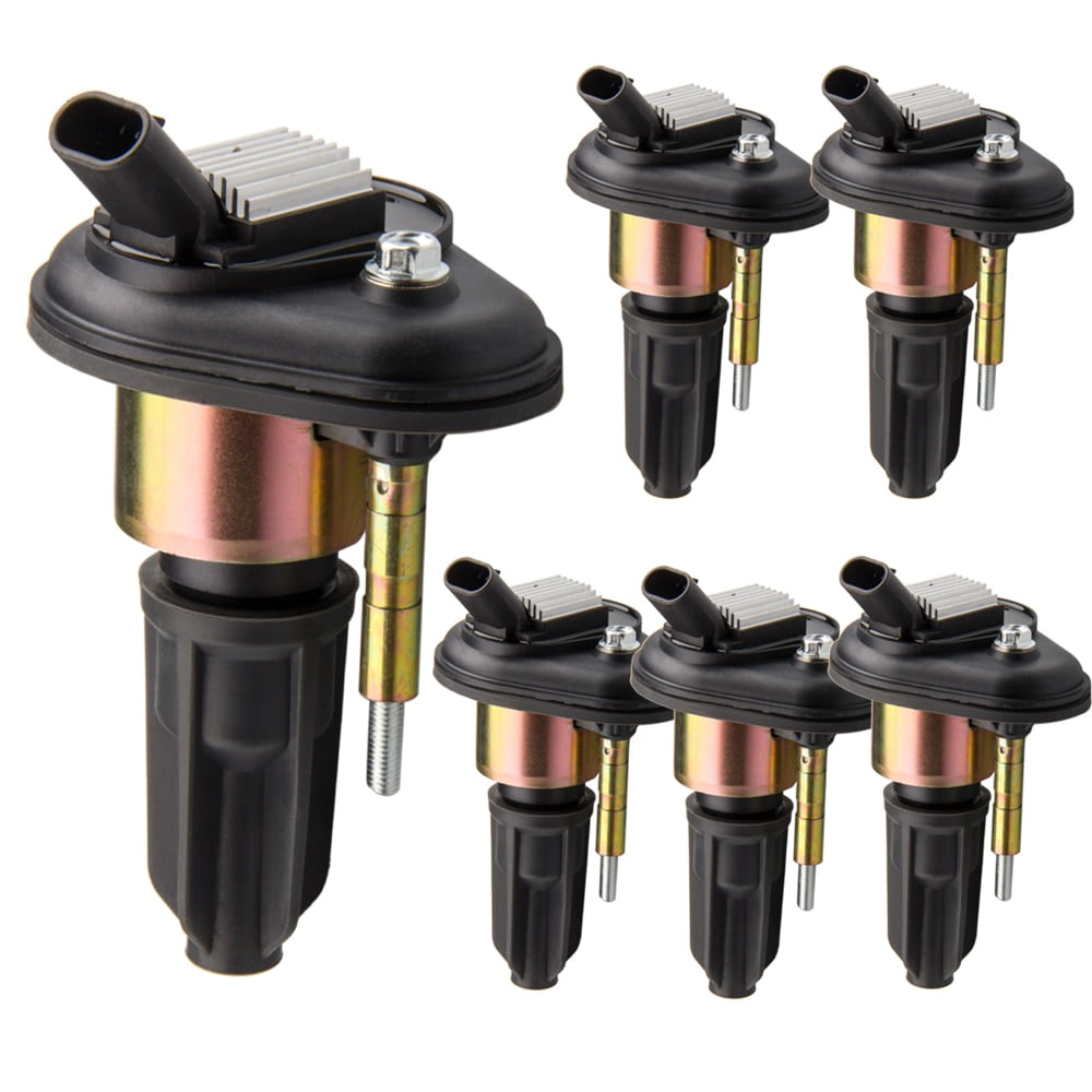 Carbole Set of 6 Ignition Coils Compatible with 20022005 Chevrolet
