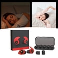 thumbnail image 4 of 12Pcs Soft Silicone Earplug - Noise Reduction Sound Blocking Earplugs for Home Sleeping, Study, Travel, 4 of 7