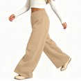 thumbnail image 6 of Boys' Winter Fleece Sweatpants Solid Color Elastic Waist Side Pockets Pleated Sports Trousers Cozy Warm Breathable Everyday Active Pants, 6 of 9