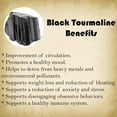 thumbnail image 2 of Real Crystal Orgonite Kit - Black Tourmaline Flower Of Life Meditation Chakra Pyramids - Black Tourmaline Protection Necklace - with Chakra Guide, 2 of 6