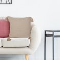 thumbnail image 3 of LR Home Ox Bay Hand-Woven Tan/Beige Solid All-Natural Cotton Pillow Cover, 3 of 9