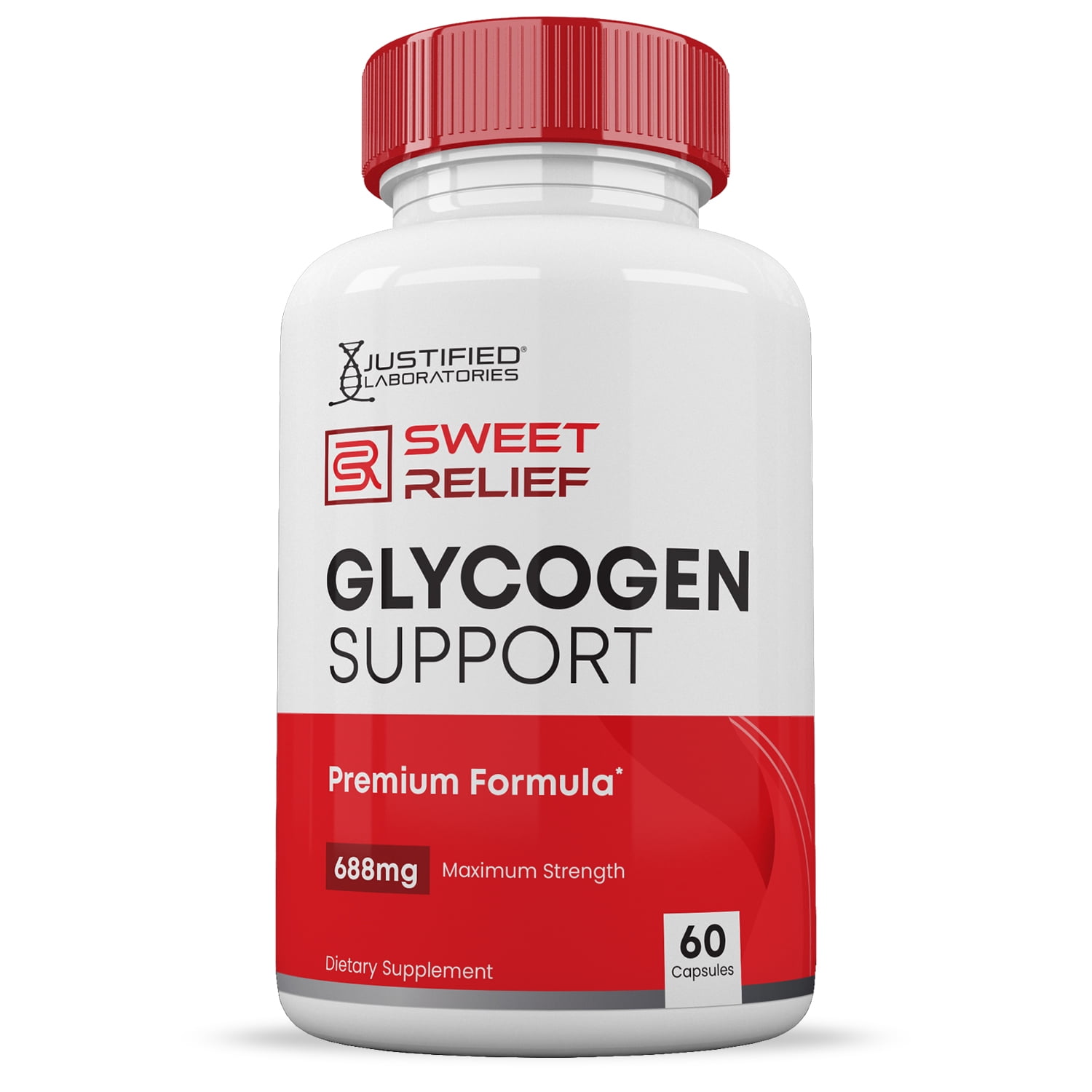 Sweet Relief Glycogen Pills Premium Formula 688 MG 1 Bottle