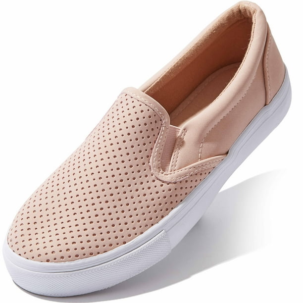 DailyShoes - Sneaker Shoe for Women Low Top Slip On Flat Shoes Loafer Classic Sneakers Leroy