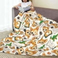 thumbnail image 6 of Sikiie Cute Puppy Ultra-Soft Micro flannel Blanket Luxury All Seasons Warm Blanket for Bedding Sofa and Travel (4 sizes)-60"x50", 6 of 7