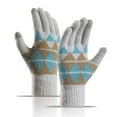 thumbnail image 4 of MesaSe Resilient Riding Gloves Touch Screen Winter Riding Gloves with Double-layer Elastic Wristband Brushed Lining for Cold Weather, 4 of 5