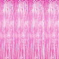 thumbnail image 5 of 2/3Pcs Foil Fringe Curtain Door Curtain Metallic Tinsel Photo Backdrop Party Wedding Decoration 3ftx8ft, 5 of 5