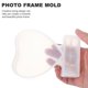 thumbnail image 5 of RENACLIPY 1Pc White Silicone Photo Frame Mold with Creative Love Shape for DIY Epoxy Art, 5 of 8