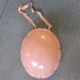 thumbnail image 3 of 1Pcs Santa Big Belly Inflatable,Santa Belly Costume, Santa Beer Belly With Mini Inflator Inflatable Belly Cosplay Props Pregnant Woman Fake Belly,Fake Belly For Christmas Cosplay Costume,(Pink), 3 of 7