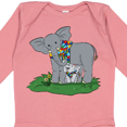 thumbnail image 4 of Inktastic Autism Support Elephants Boys or Girls Long Sleeve Baby Bodysuit, 4 of 5