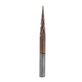 thumbnail image 2 of Milling Cutter, Ball End Mill Tungsten Steel Long Life  For Slotting For End Milling For Cutting R0.25x20.5xD4x50, 2 of 8