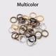 thumbnail image 1 of Lote de 50-200 unidades de anillos de salto de 3-20mm, conectores de anillos divididos para accesorios de fabricación de joyas Diy, suministros al por mayor, 1 of 4