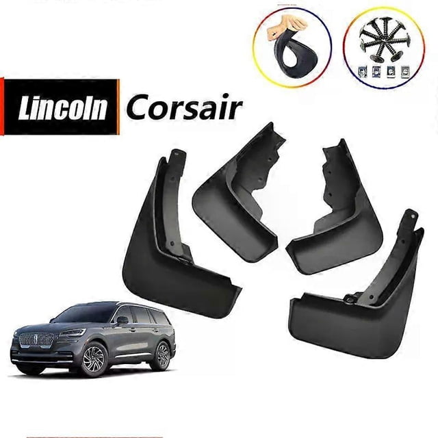 Exquisite Car Mudguards Mud flaps Fender Fit For Lincoln Corsair 2020 2021 2022 Mudflaps Splash Mud Guards Tyre fenders Mudguards Stylings