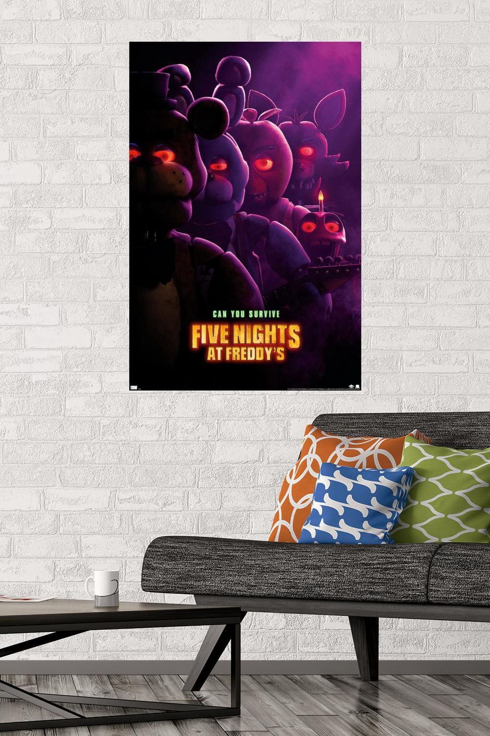 Five Nights at Freddy's Movie - Teaser One Sheet Wall Poster, 22.375" x 34"
