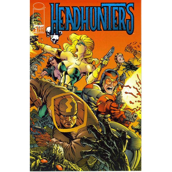 Headhunters #2 VF ; Image Comic Book